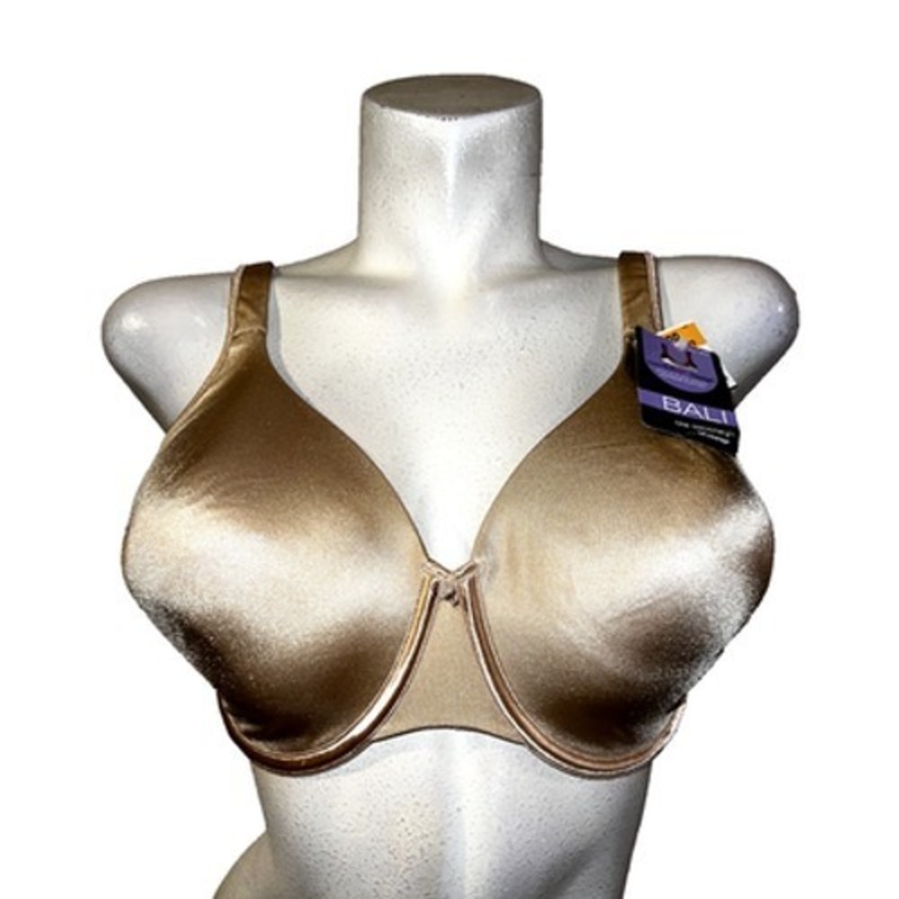 Bali One Smooth U Full Coverage Comfort-U Design‎ Bra Style 3470 Champagne 40DD
